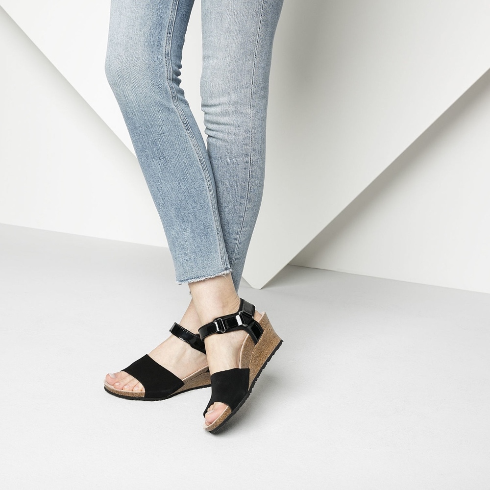 Birkenstock Papillio Wedges Sz 39 RETAIL $140!